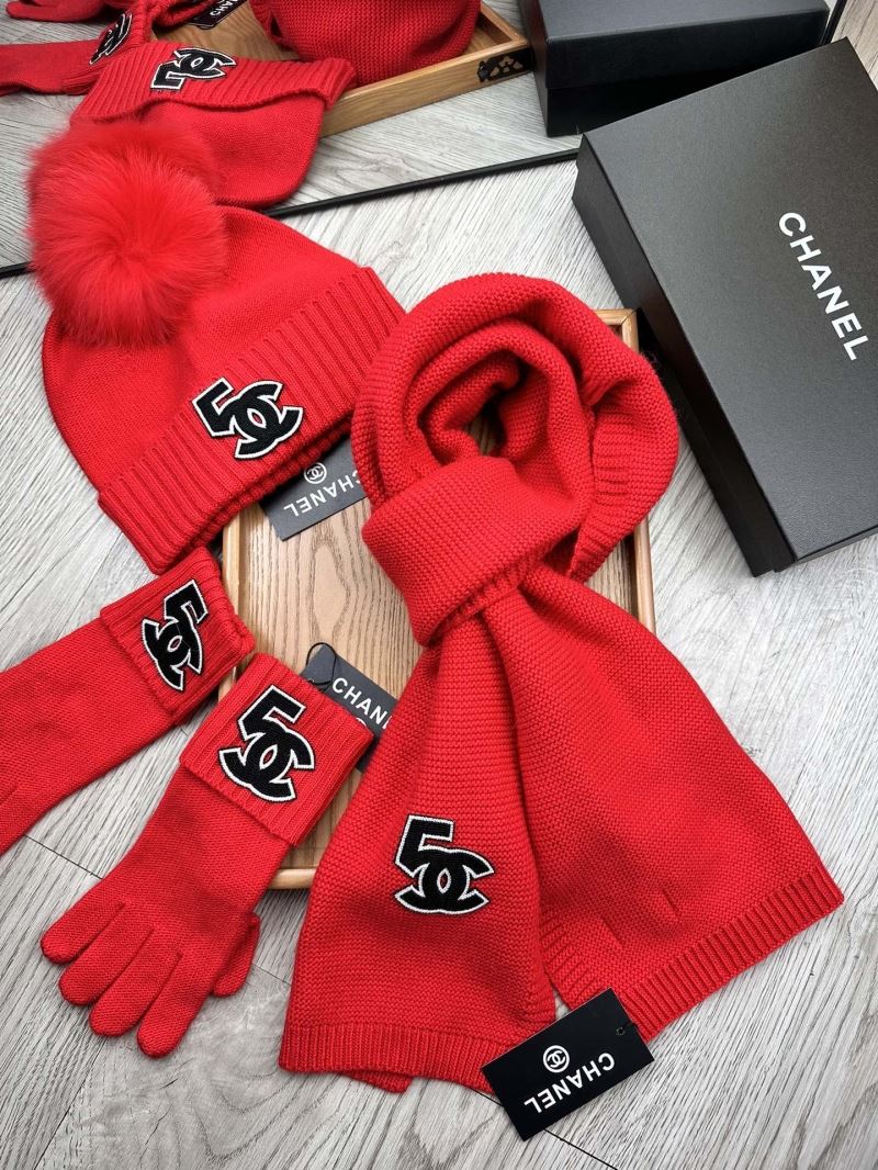 Chanel Caps Scarfs